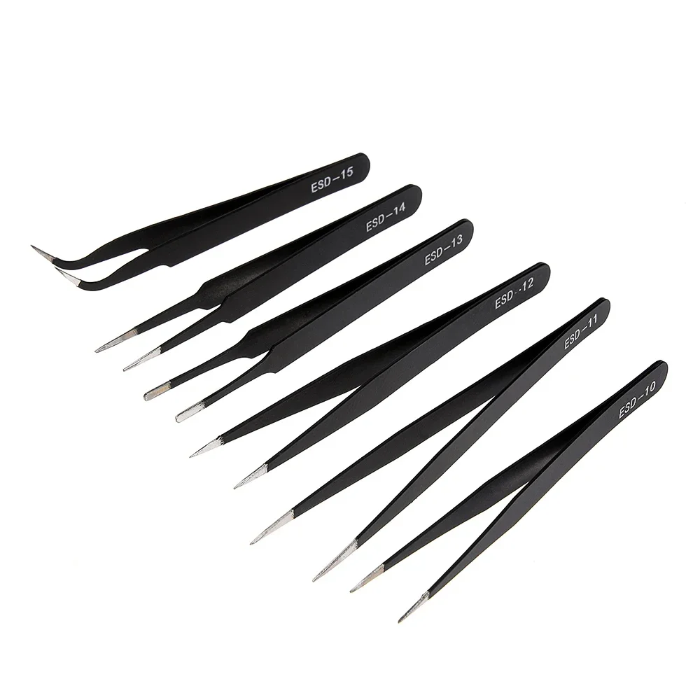 6-teiliges Präzisionspinzetten – Electronics Repair Tools Bewertung und Preis